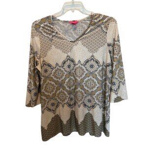 Sunny Leigh Women's Size 1X V-Neck Top – Boho